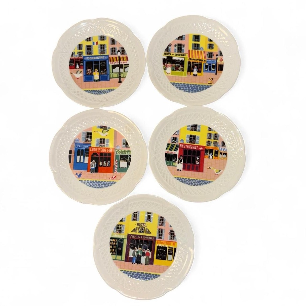 Philippe Deshoulieres Multicolor Plates